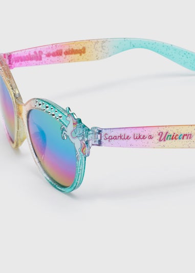 Kids Rainbow Unicorn Sunglasses (3+yrs)