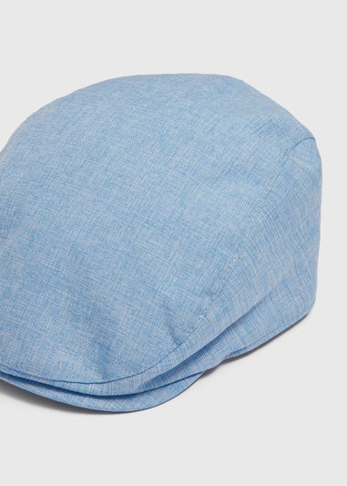 Baby Blue Flat Cap (0-24mths)