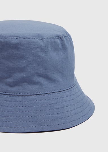 Boys Blue Bucket Hat (3-6yrs)