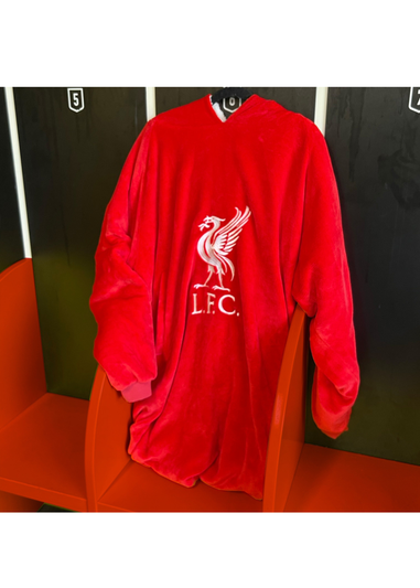 HUGZEE Liverpool FC Redout Wearable Hooded Throw