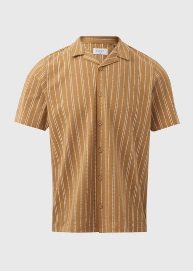 Tan Tribal Jersey Shirt