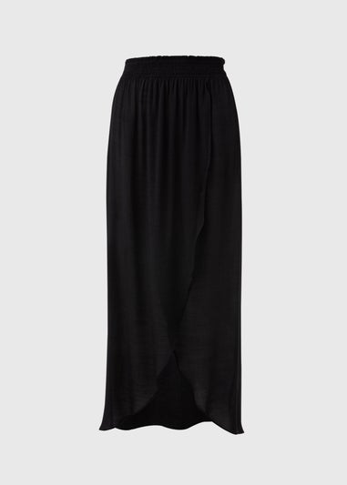 Black Bandeau Maxi Dress