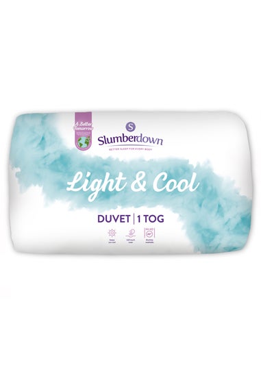 Slumberdown White Light & Cool Duvet (1 Tog)