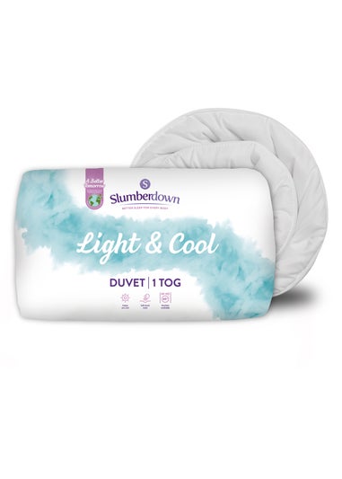 Slumberdown White Light & Cool Duvet (1 Tog)