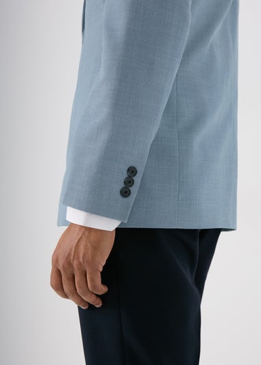 Taylor & Wright Blue Textured Blazer