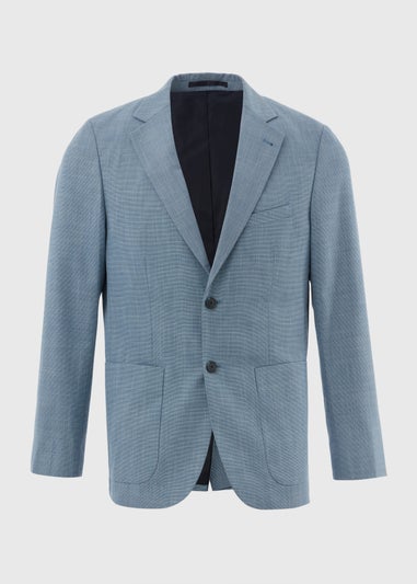 Taylor & Wright Blue Textured Blazer
