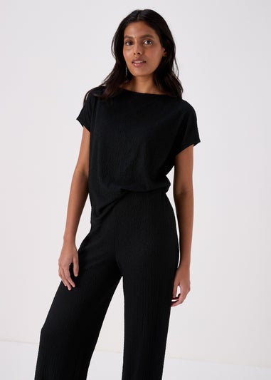 Black Co Ord Top