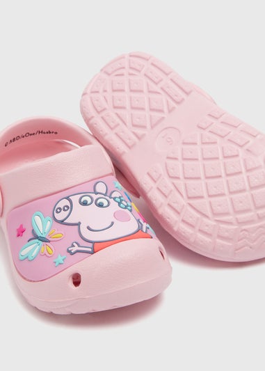 Peppa Pig Girls Pink Clogs (Younger 4-9)