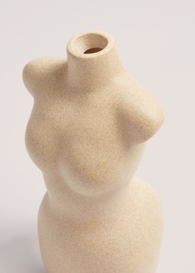 Cream Cabana Body Vase