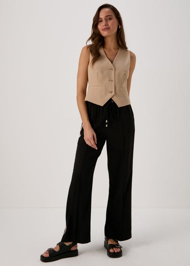 Et Vous Beige Neutral Suit Waistcoat