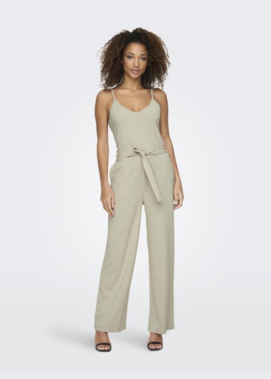 JDY Grey Strappy Jumpsuit