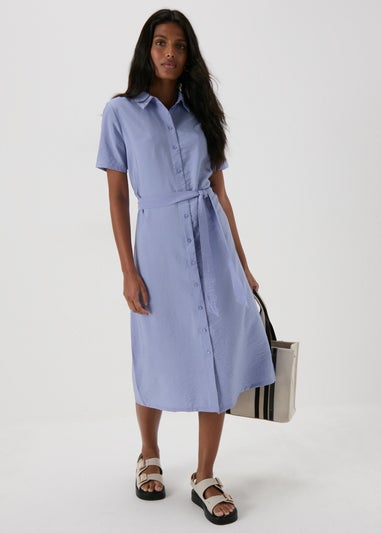 JDY Pale Blue Soul Midi Shirt