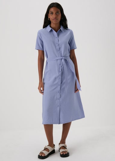 JDY Pale Blue Soul Midi Shirt