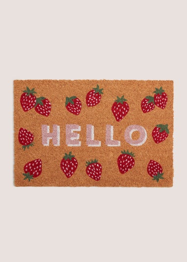 Strawberry Doormat (60cm x 40cm)