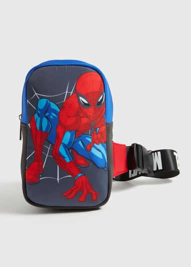 Marvel Kids Blue Spider-Man Chest Bag (20.5x12.5x6.5cm)