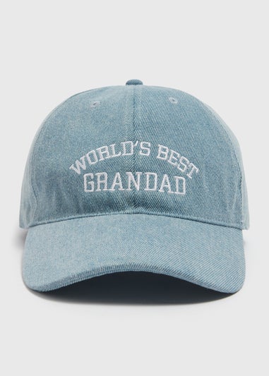 Blue Worlds Best Grandad Cap