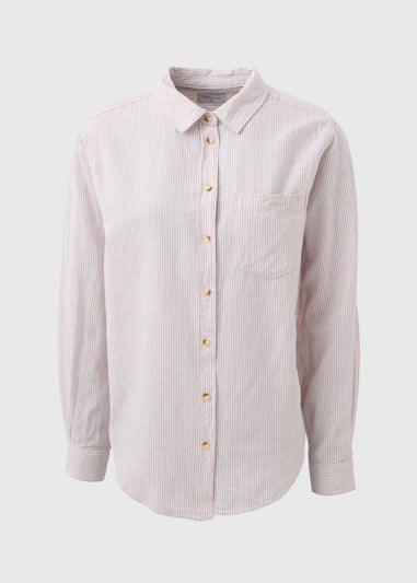 Beige Stripe Shirt