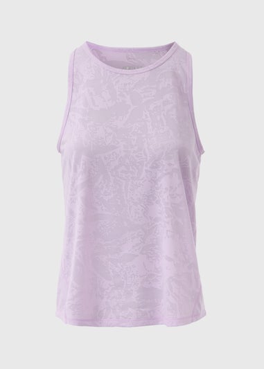 Souluxe Lilac Jacquard Vest