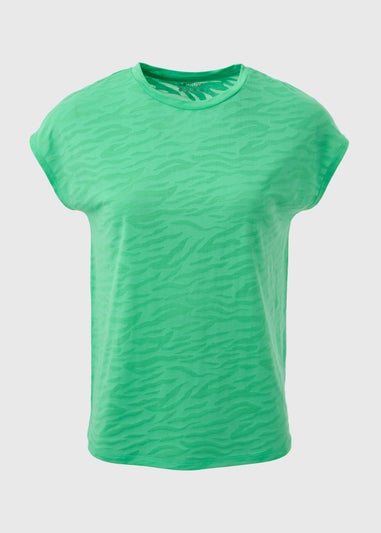 Souluxe Green Burnout T-Shirt