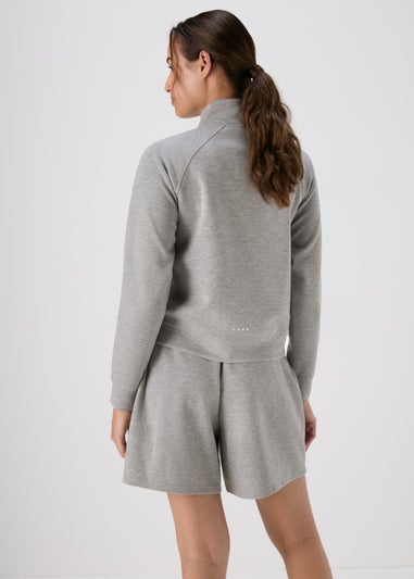 Souluxe Grey Half Zip Top