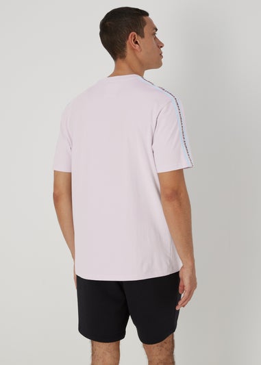 US Athletic Lilac Plain T-Shirt