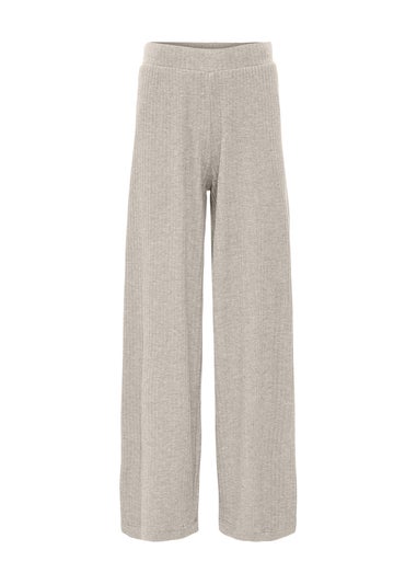 ONLY Girls Beige Wide Kognella Trousers (6-13yrs)