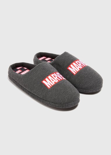 Marvel Grey Slippers