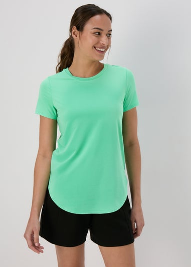 Souluxe Green Longline T-Shirt