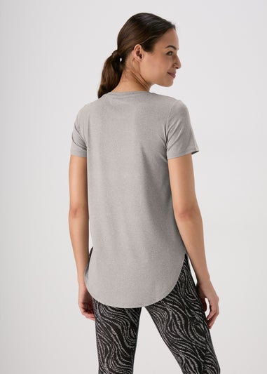 Souluxe Grey Longline T-Shirt