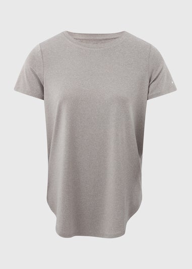 Souluxe Grey Longline T-Shirt