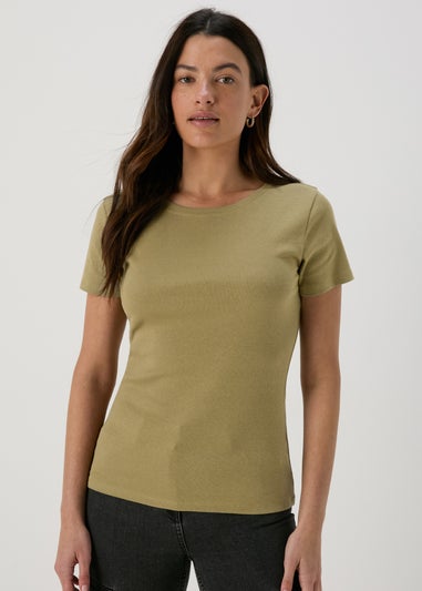 Khaki Essential T Shirt