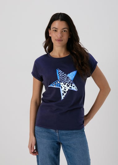 Navy Star T-Shirt