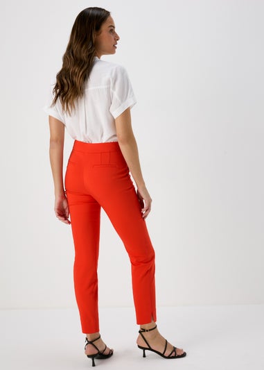 Et Vous Orange Capri Trousers