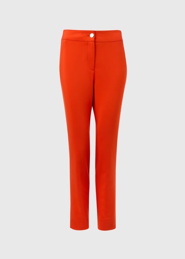 Et Vous Orange Capri Trousers