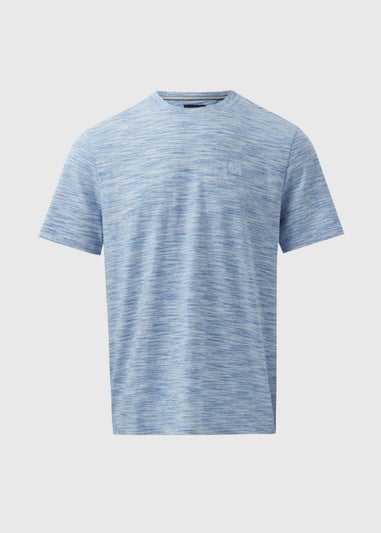 Lincoln Blue Space Dye T-Shirt