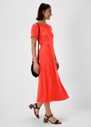 Et Vous Red Jersey Midi Dress