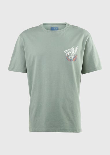 US Athletic Teal Rally Miami T-Shirt