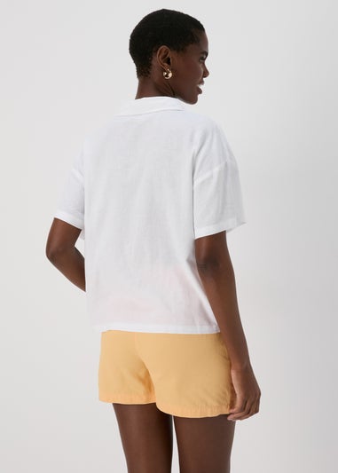 White Short Box Shirt