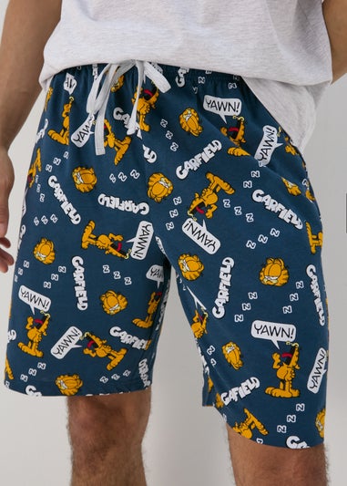 Garfield Grey T-Shirt & Shorts Pyjama Set