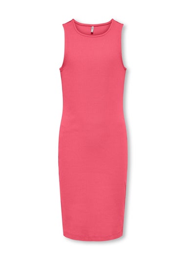 ONLY Girls Pink Midi Dress (5-14yrs)