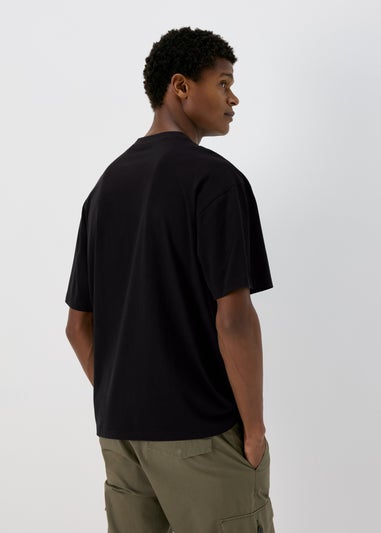 Black Oversized Essential T-Shirt