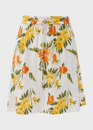 Multicolour Ditsy Floral Co Ord Mini Skirt