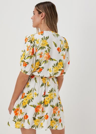 Multicolour Ditsy Floral Co Ord Mini Skirt