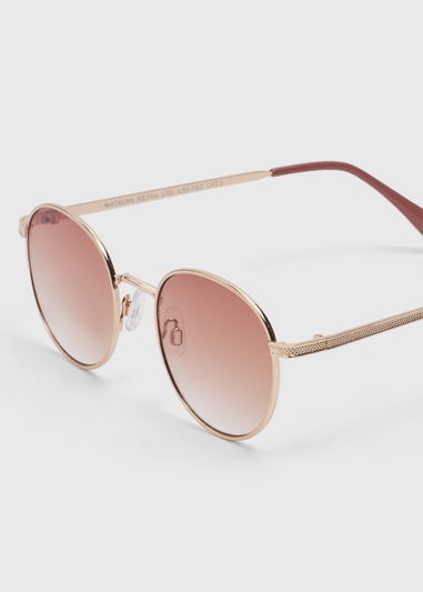 Rose Gold Classic Round Lens