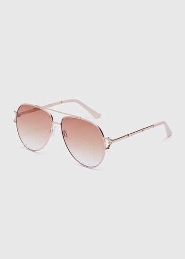 Aviator Brown Sunglasses