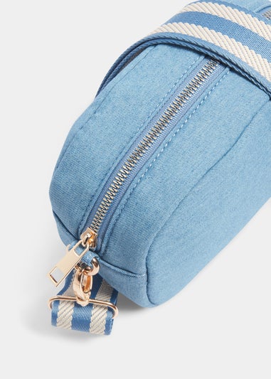 Denim Crossbody Camera Bag