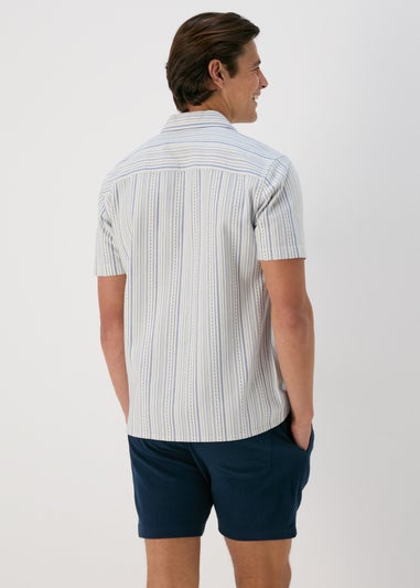 Ecru Stripe Shirt