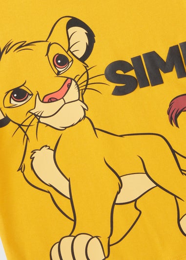 Disney Kids Orange Simba T-Shirt (1-7yrs)