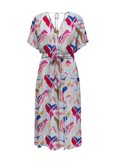 JDY Cream Print Smock Dress