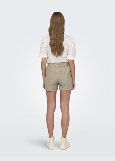 JDY Beige Geggo Shorts